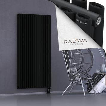 Tano Aluminium Radiator 1800x978 Black - Thumbnail