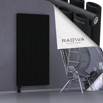 Tano Aluminium Radiator 1800x978 Black - Thumbnail