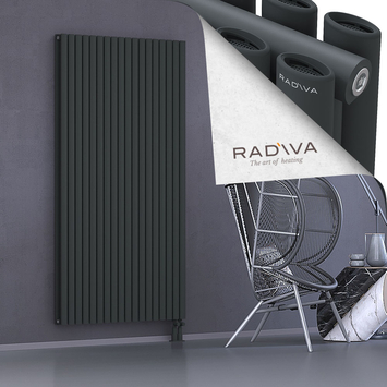 Tano Aluminium Radiator 1900x1036 Dark Anthracite - Thumbnail