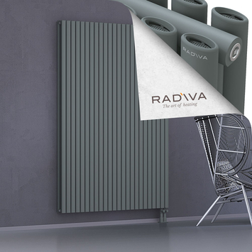 Tano Aluminium Radiator 1900x1384 Anthracite - Thumbnail