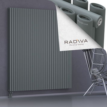 Tano Aluminium Radiator 1900x1848 Anthracite - Thumbnail