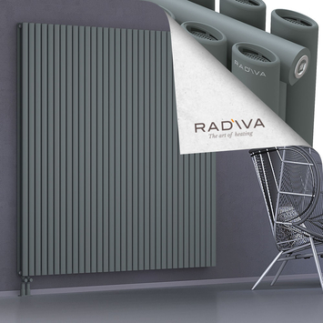 Tano Aluminium Radiator 1900x1906 Anthracite - Thumbnail