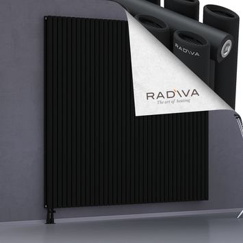 Tano Aluminium Radiator 1900x2138 Black - Thumbnail