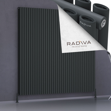 Tano Aluminium Radiator 1900x2196 Dark Anthracite - Thumbnail