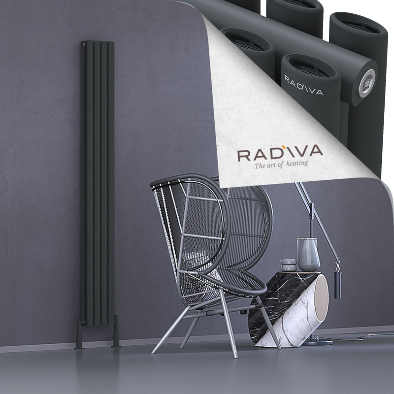 Tano Aluminium Radiator 1900x224 Dark Anthracite