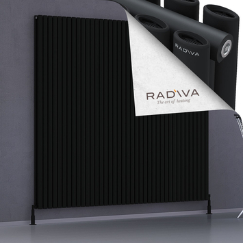 Tano Aluminium Radiator 1900x2254 Black - Thumbnail