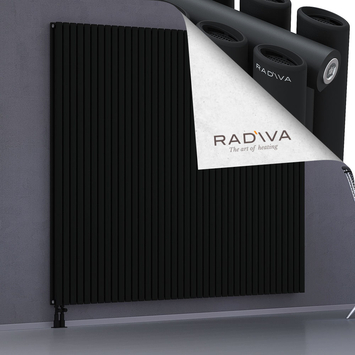 Tano Aluminium Radiator 1900x2254 Black - Thumbnail