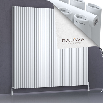 Tano Aluminium Radiator 1900x2312 White - Thumbnail