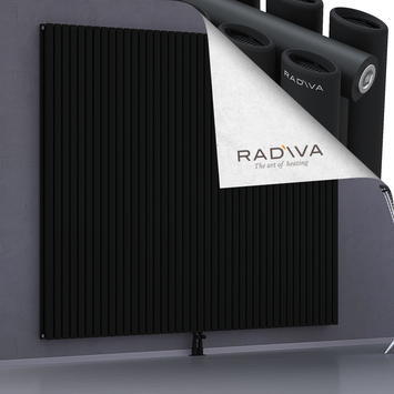 Tano Aluminium Radiator 1900x2370 Black - Thumbnail