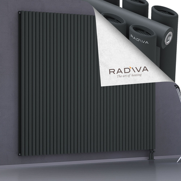 Tano Aluminium Radiator 1900x2370 Dark Anthracite - Thumbnail