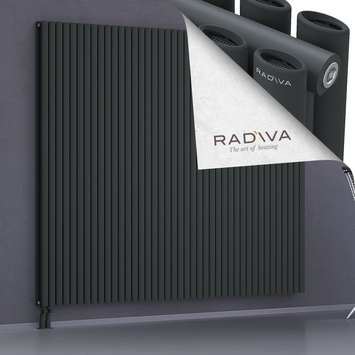 Tano Aluminium Radiator 1900x2370 Dark Anthracite - Thumbnail