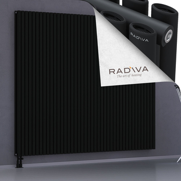 Tano Aluminium Radiator 1900x2428 Black - Thumbnail