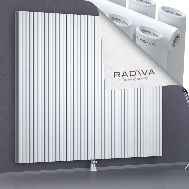 Tano Aluminium Radiator 1900x2428 White