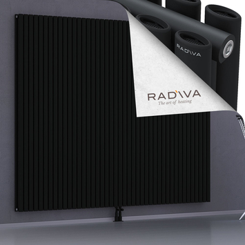 Tano Aluminium Radiator 1900x2486 Black - Thumbnail