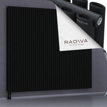 Tano Aluminium Radiator 1900x2486 Black - Thumbnail