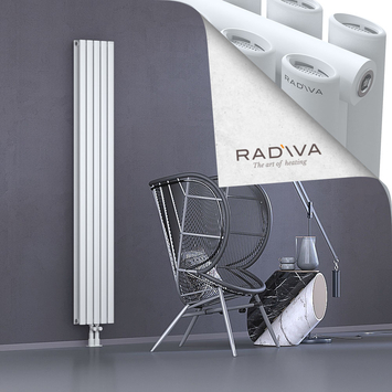 Tano Aluminium Radiator 1900x282 White - Thumbnail