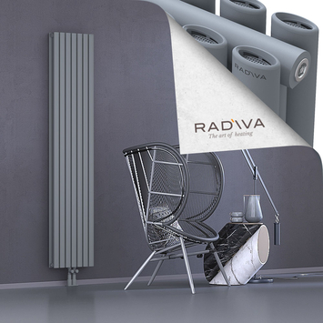 Tano Aluminium Radiator 1900x398 Grey - Thumbnail