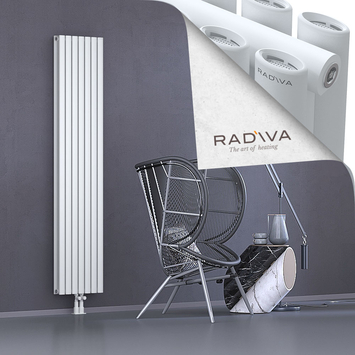 Tano Aluminium Radiator 1900x398 White - Thumbnail