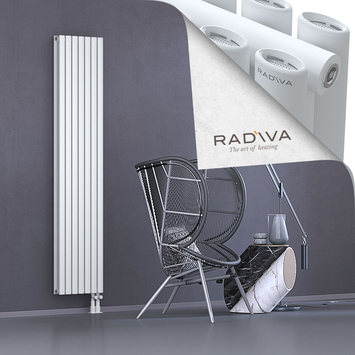 Tano Aluminium Radiator 1900x398 White - Thumbnail