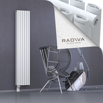 Tano Aluminium Radiator 1900x398 White - Thumbnail