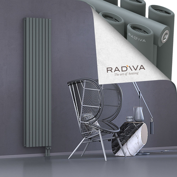 Tano Aluminium Radiator 1900x456 Anthracite - Thumbnail