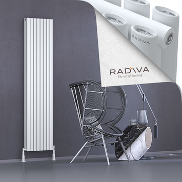 Tano Aluminium Radiator 1900x456 White - Thumbnail