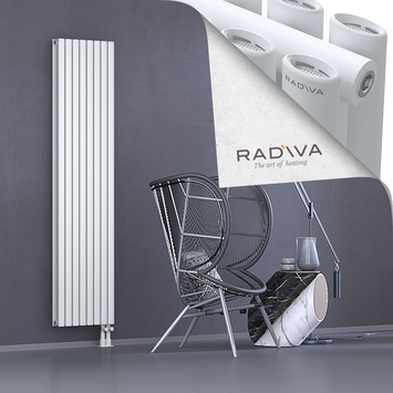 Tano Aluminium Radiator 1900x456 White - Thumbnail