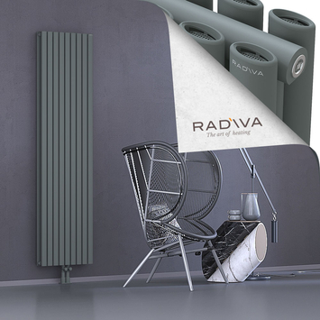 Tano Aluminium Radiator 1900x514 Anthracite - Thumbnail