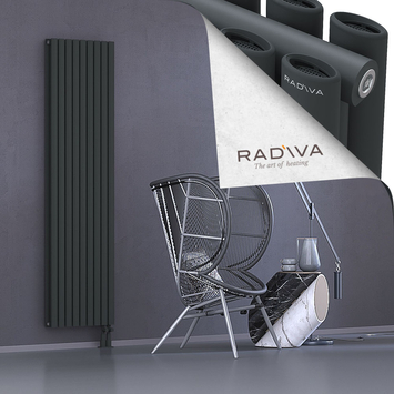 Tano Aluminium Radiator 1900x514 Dark Anthracite - Thumbnail