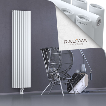 Tano Aluminium Radiator 1900x514 White - Thumbnail