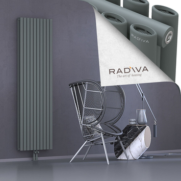 Tano Aluminium Radiator 1900x572 Anthracite - Thumbnail