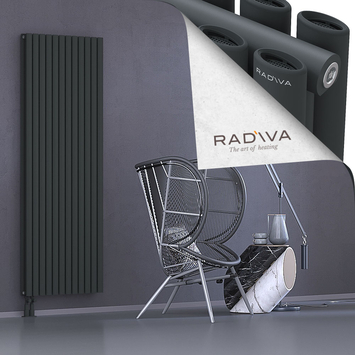 Tano Aluminium Radiator 1900x688 Dark Anthracite - Thumbnail