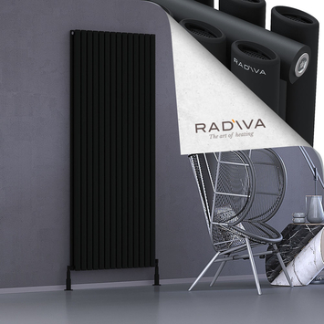 Tano Aluminium Radiator 1900x804 Black - Thumbnail