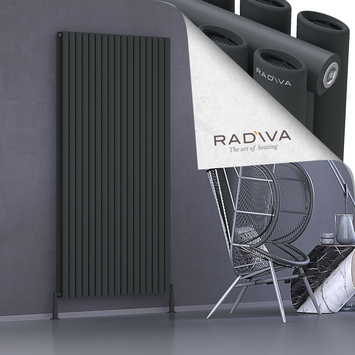 Tano Aluminium Radiator 1900x978 Dark Anthracite - Thumbnail