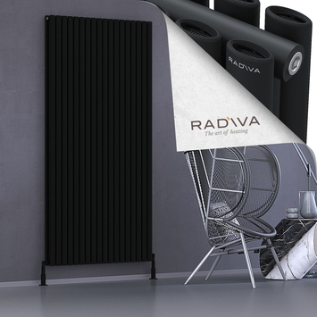 Tano Aluminium Radiator 2000x1036 Black - Thumbnail