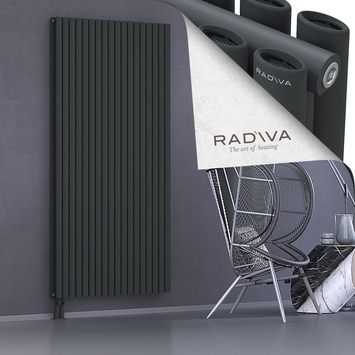 Tano Aluminium Radiator 2000x1036 Dark Anthracite - Thumbnail