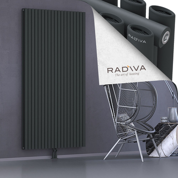 Tano Aluminium Radiator 2000x1094 Dark Anthracite - Thumbnail