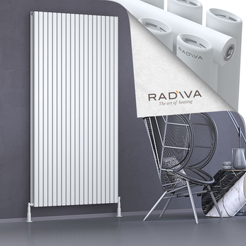 Tano Aluminium Radiator 2000x1094 White - Thumbnail