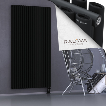 Tano Aluminium Radiator 2000x1152 Black - Thumbnail