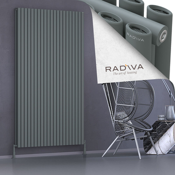 Tano Aluminium Radiator 2000x1210 Anthracite - Thumbnail