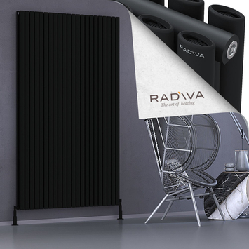 Tano Aluminium Radiator 2000x1268 Black - Thumbnail