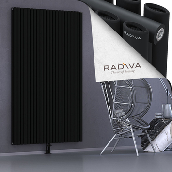 Tano Aluminium Radiator 2000x1268 Black - Thumbnail