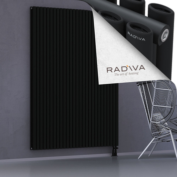 Tano Aluminium Radiator 2000x1558 Black - Thumbnail