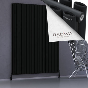 Tano Aluminium Radiator 2000x1674 Black - Thumbnail