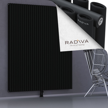 Tano Aluminium Radiator 2000x1848 Black - Thumbnail