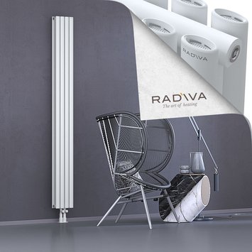 Tano Aluminium Radiator 2000x224 White - Thumbnail