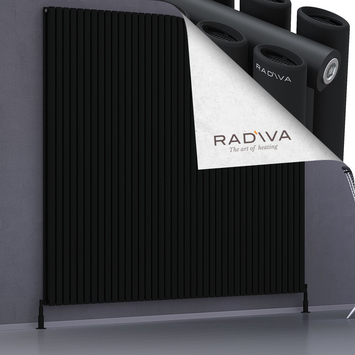 Tano Aluminium Radiator 2000x2312 Black - Thumbnail