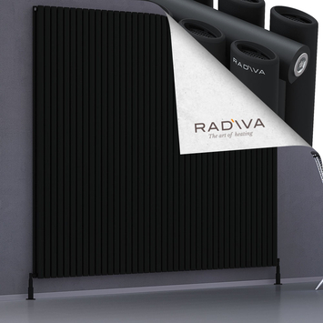 Tano Aluminium Radiator 2000x2370 Black - Thumbnail