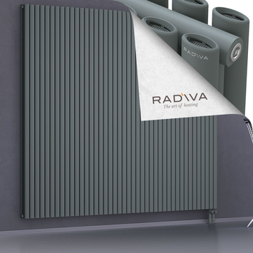 Tano Aluminium Radiator 2000x2428 Anthracite - Thumbnail