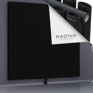 Tano Aluminium Radiator 2000x2428 Black - Thumbnail